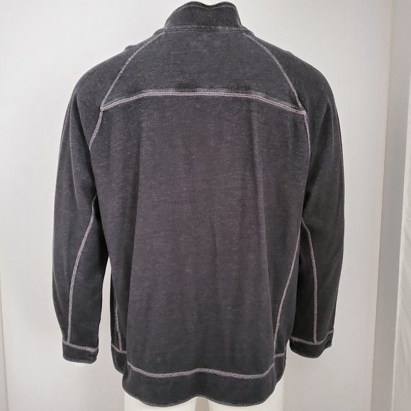 Tommy Bahama Distressed XXL Long Sleeve Polo - Picture 2 of 8